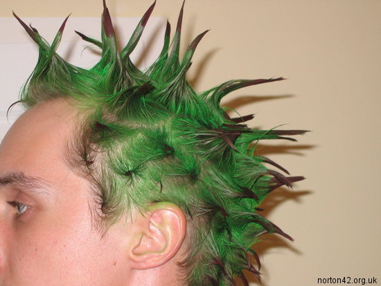 Close up of hair